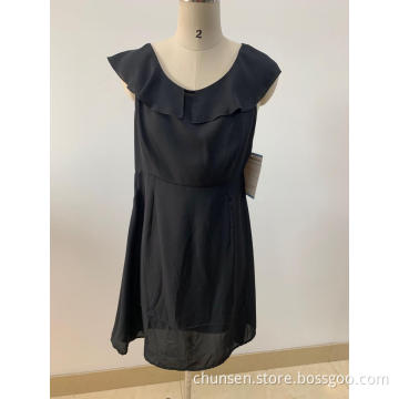 Chiffon Knee-Length Skirts For Ladies